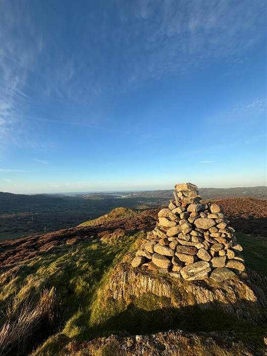 Mountain landscape in the Carneddau